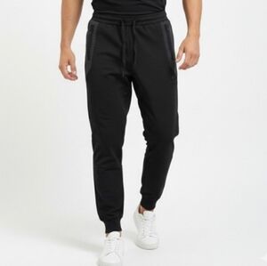 Black and Gray Men's Jogger Sweatpants
